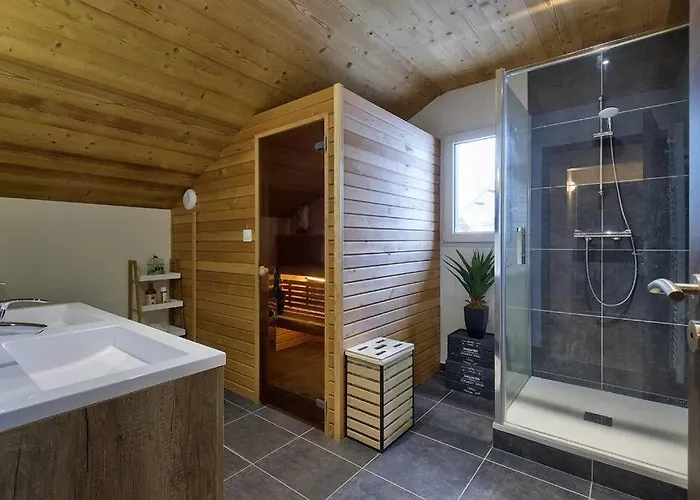 Chalet La Trinite-spa,sauna,petanque-gerardmer